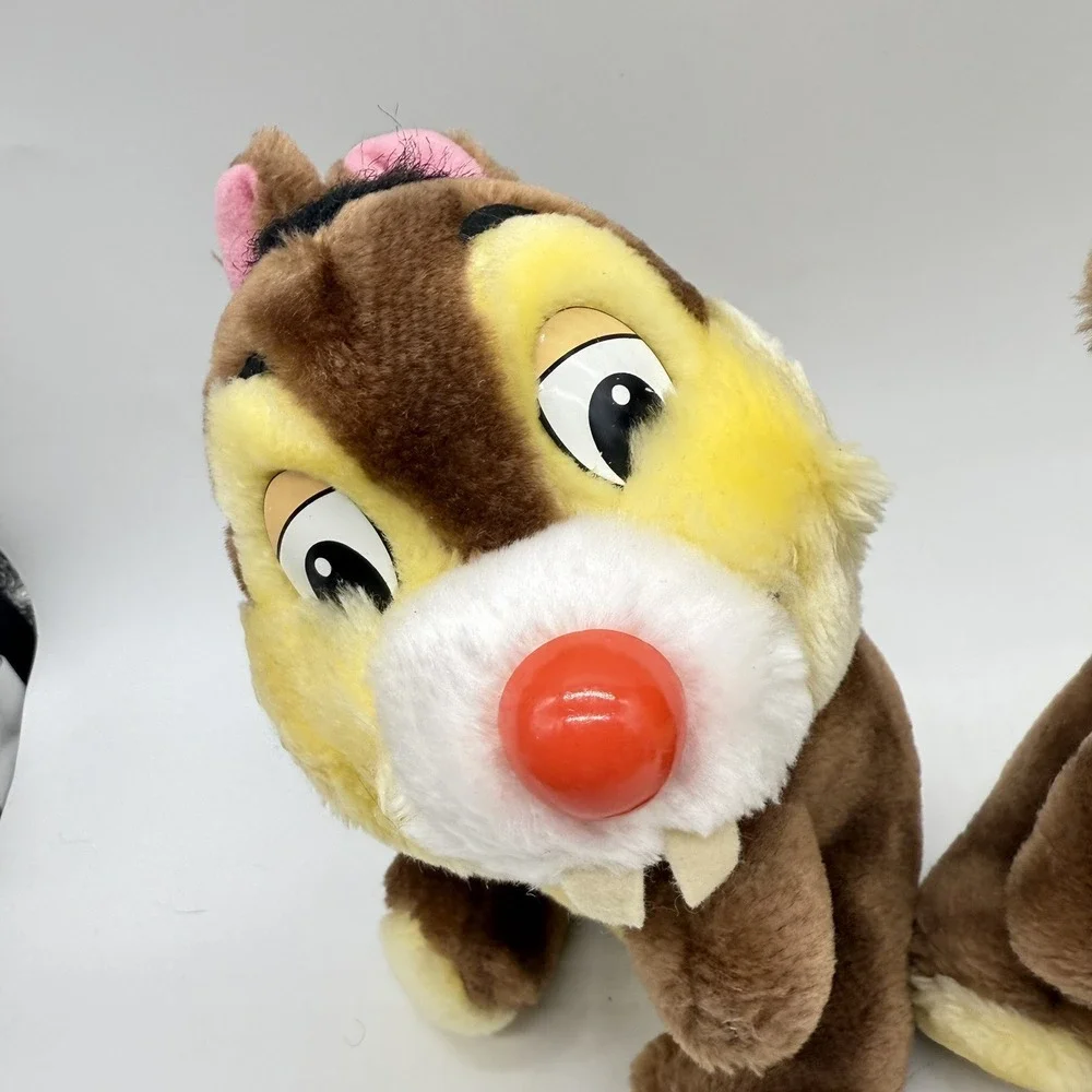 Walt Disney World‎ Disneyland Chip And Dale Chipmunks Vintage Plush Figures Lot